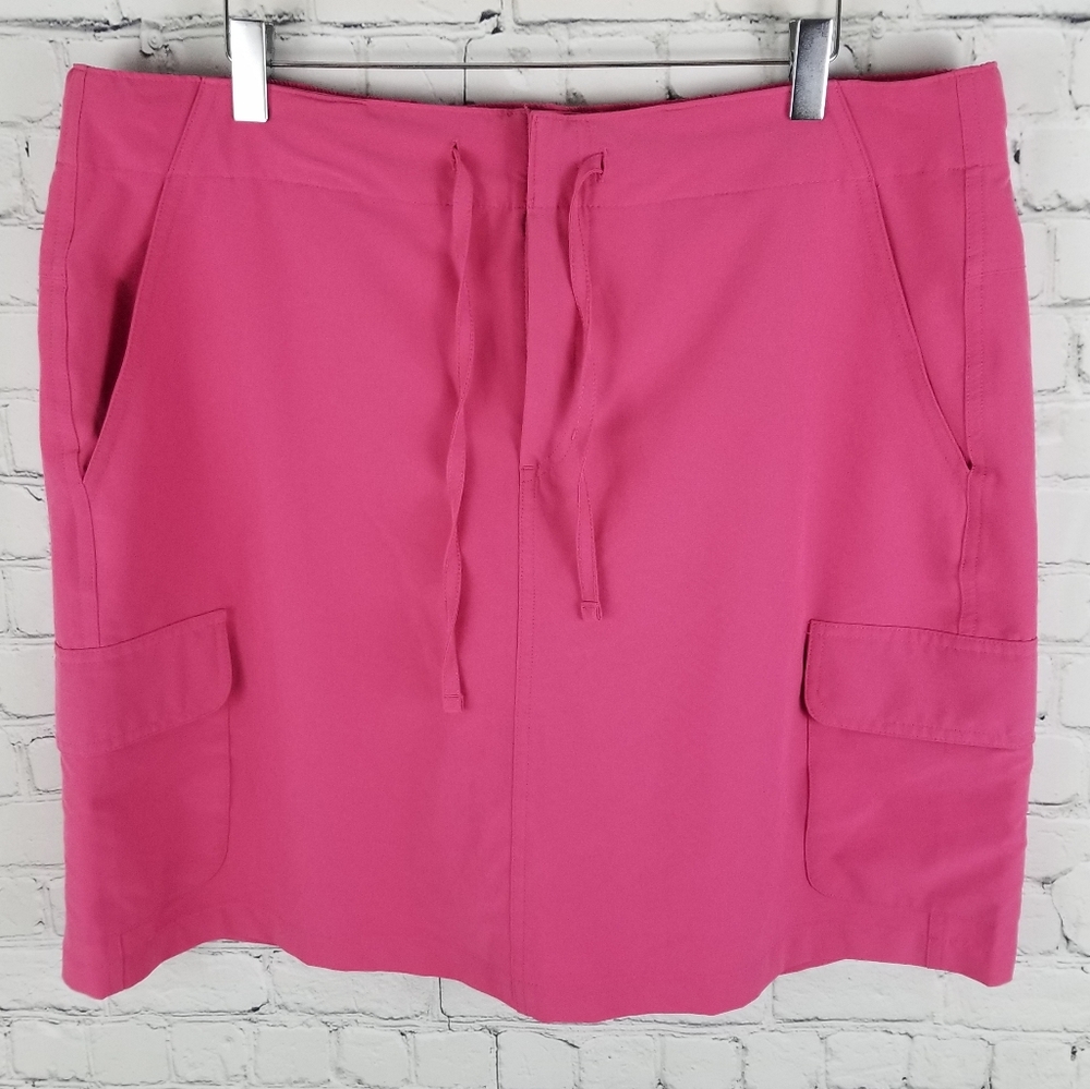 JOCKEY | drawstring stretch cargo pocket skort